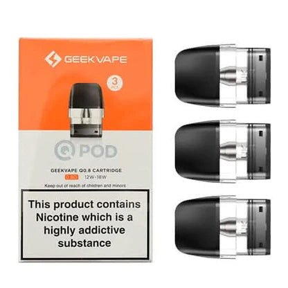 Geekvape U Replacement Pods Pack of 3 | 2 for 15 Eliquid Base Geekvape U Replacement Pods Pack of 3 | 2 for 15 Eliquid Base