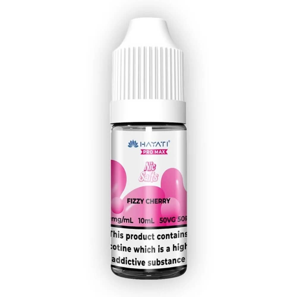 Hayati Pro Max Nic Salt E-liquid - Fizzy Cherry - Only 2.35 Eliquid Base Hayati Pro Max Nic Salt E-liquid - Fizzy Cherry - Only 2.35 Eliquid Base