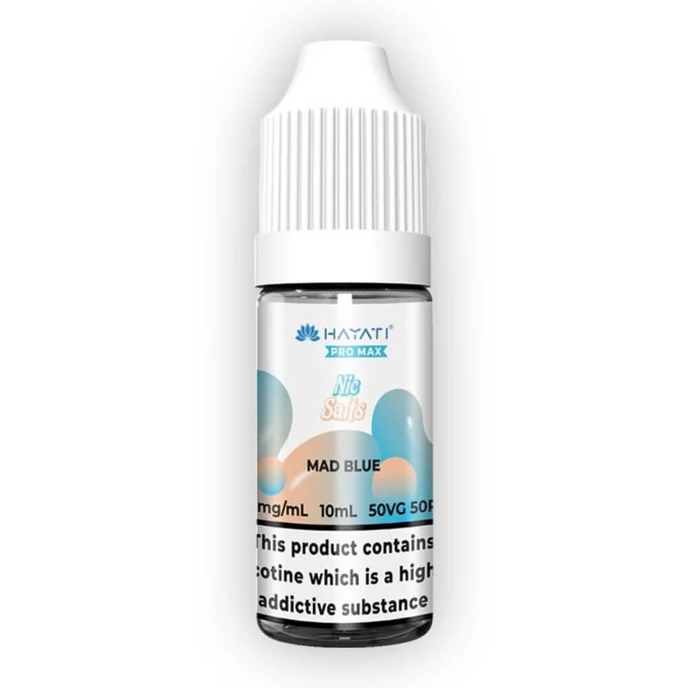 Hayati Pro Max Mad Blue Nic Salt 10ml 5 for 10 Eliquid Base Hayati Pro Max Mad Blue Nic Salt 10ml 5 for 10 Eliquid Base