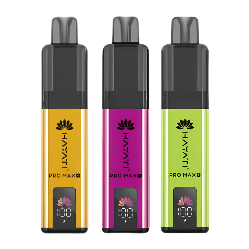 Hayati Pro Max+ 6000 Puffs Pod Kit | Box Of 5 |5 for 36.99 Eliquid Base Hayati Pro Max+ 6000 Puffs Pod Kit | Box Of 5 |5 for 36.99 Eliquid Base