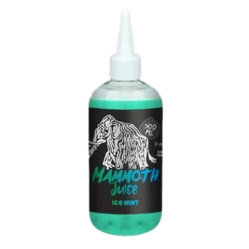 Ice Mint 500ml E-Liquid Mammoth Juice | Fast UK Delivery Eliquid Base Ice Mint 500ml E-Liquid Mammoth Juice | Fast UK Delivery Eliquid Base