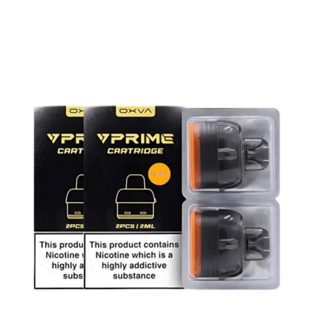 Oxva Vprime Replacement Pod Cartridges - 3 pack | Any 2 for 10 Eliquid Base Oxva Vprime Replacement Pod Cartridges - 3 pack | Any 2 for 10 Eliquid Base