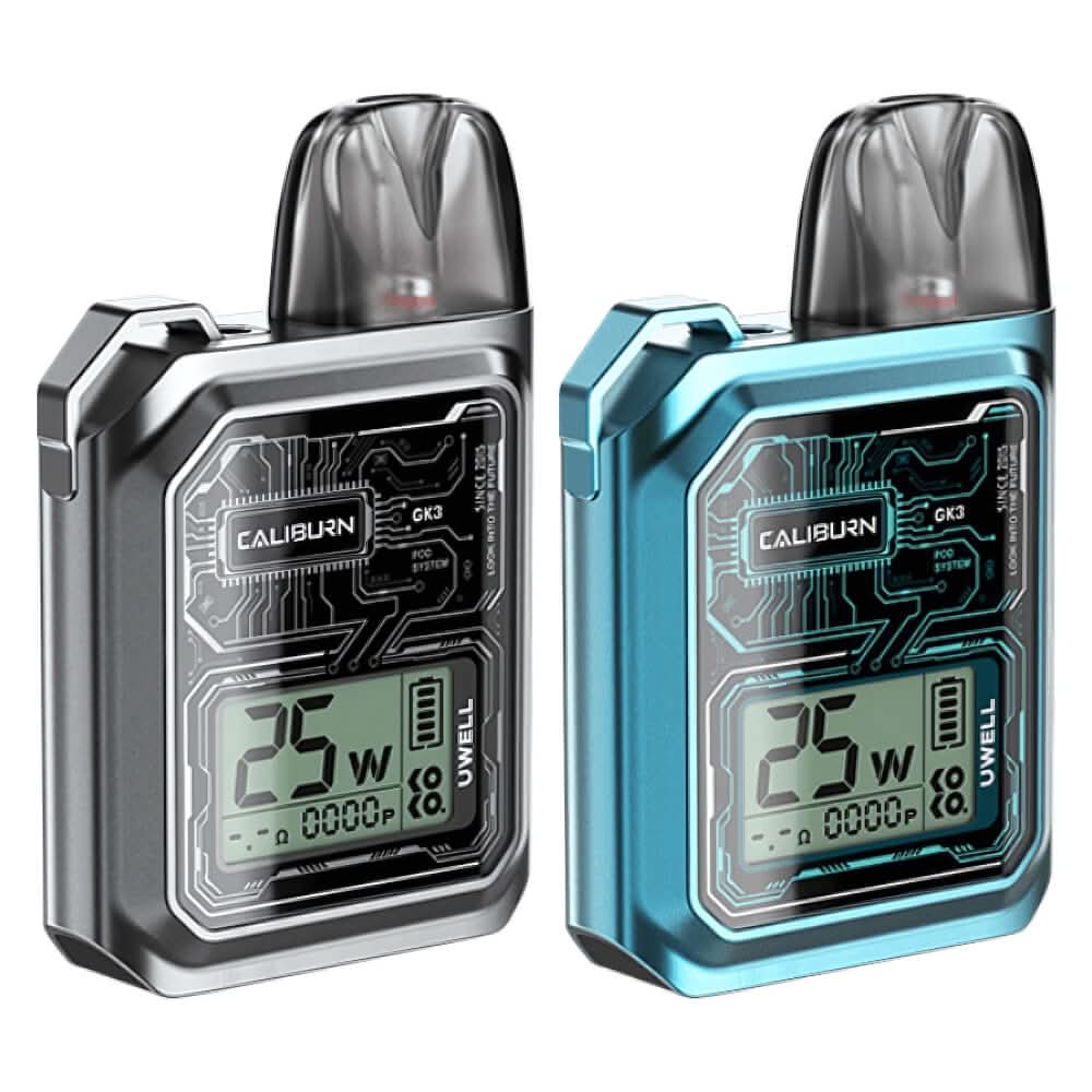 Uwell Caliburn GK3 Vape Kit - Eliquid Base Uwell Caliburn GK3 Vape Kit - Eliquid Base