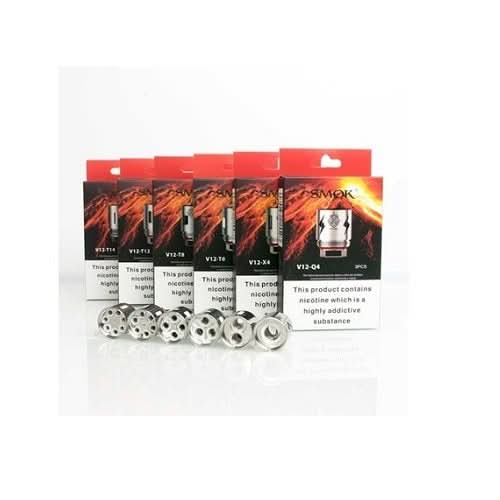 smok tfv12 cloud beast king coils Smok TFV12 Coils (TV12-T12 Duodenary, V12-T6 Sextuple, V12-Q4, V12-X4)