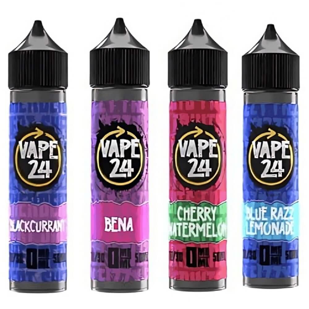 Vape 24 Shortfill 50ml E-Liquid - Free UK delivery Over 25 Eliquid Base Vape 24 Shortfill 50ml E-Liquid - Free UK delivery Over 25 Eliquid Base