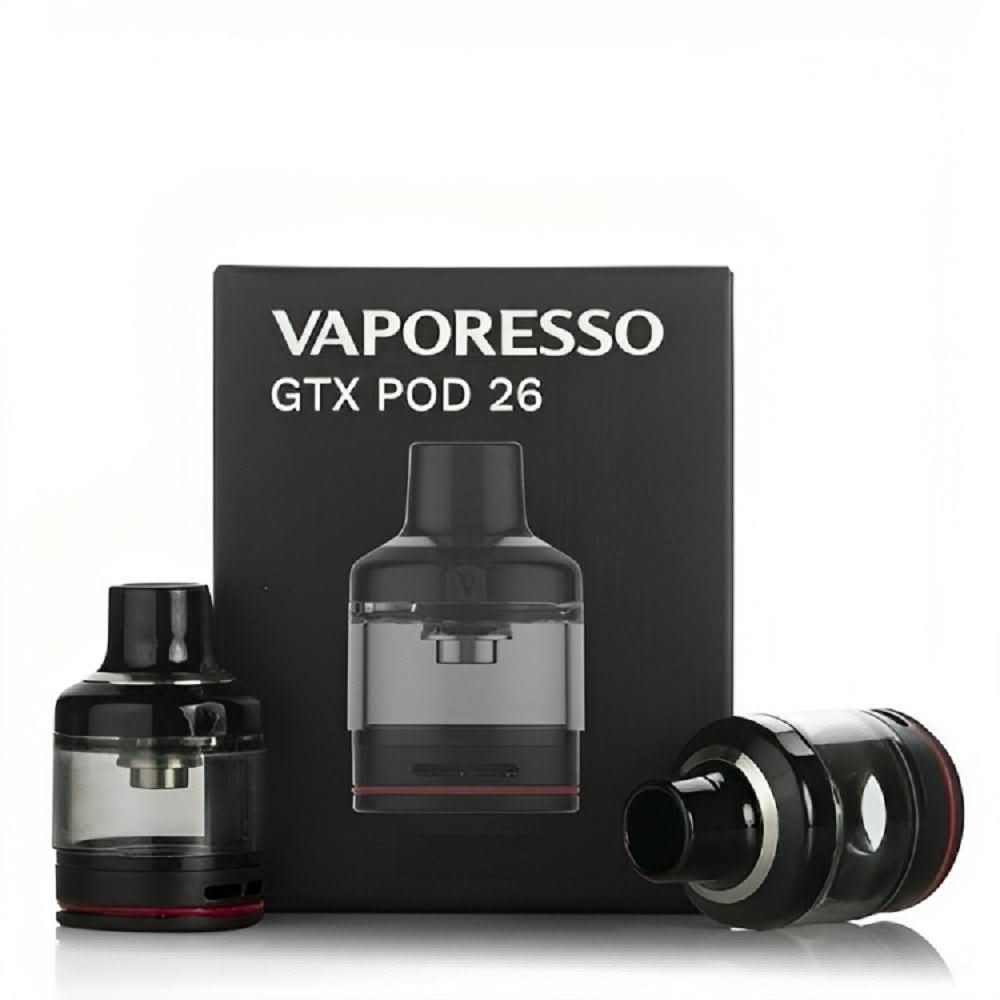 Buy Vaporesso GTX Go Pod 26 Replacement Pod XL - Pack of 2 - Eliquid Base Buy Vaporesso GTX Go Pod 26 Replacement Pod XL - Pack of 2 - Eliquid Base