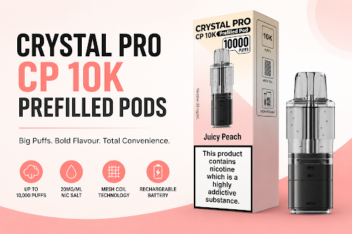Crystal Pro CP 10K Prefilled Pods Complete Guide