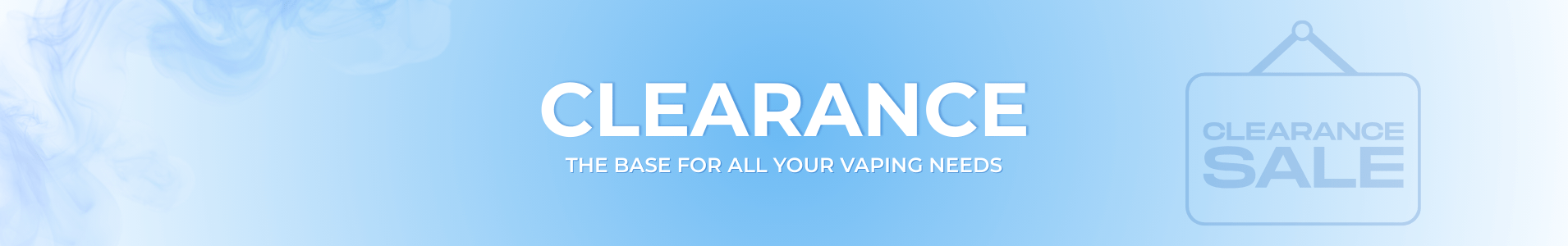 Clearance Sale - Eliquid Base