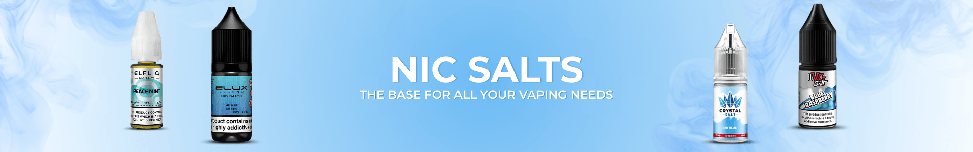 Nic Salt E-Liquids - Eliquid Base