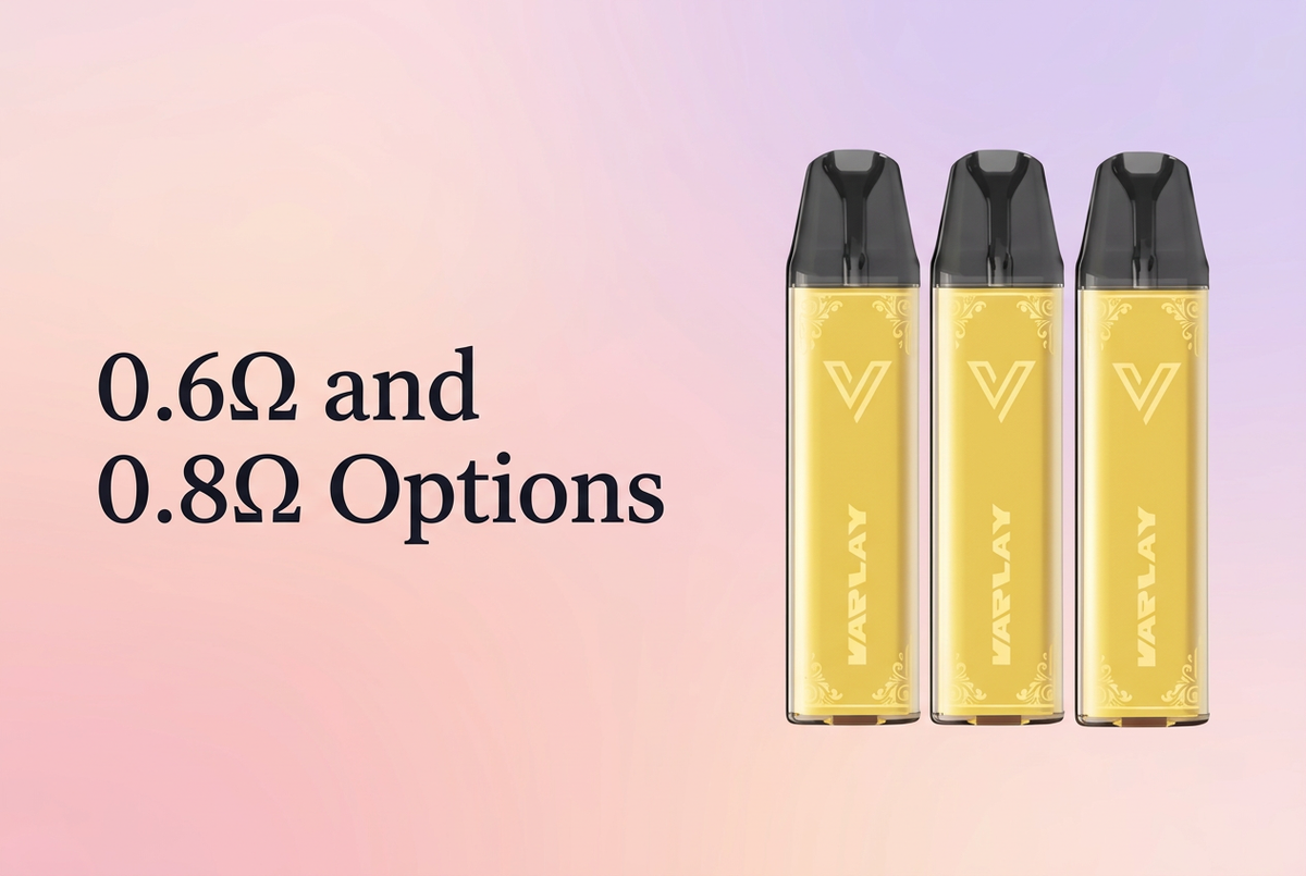 0.6Ω and 0.8Ω Options
