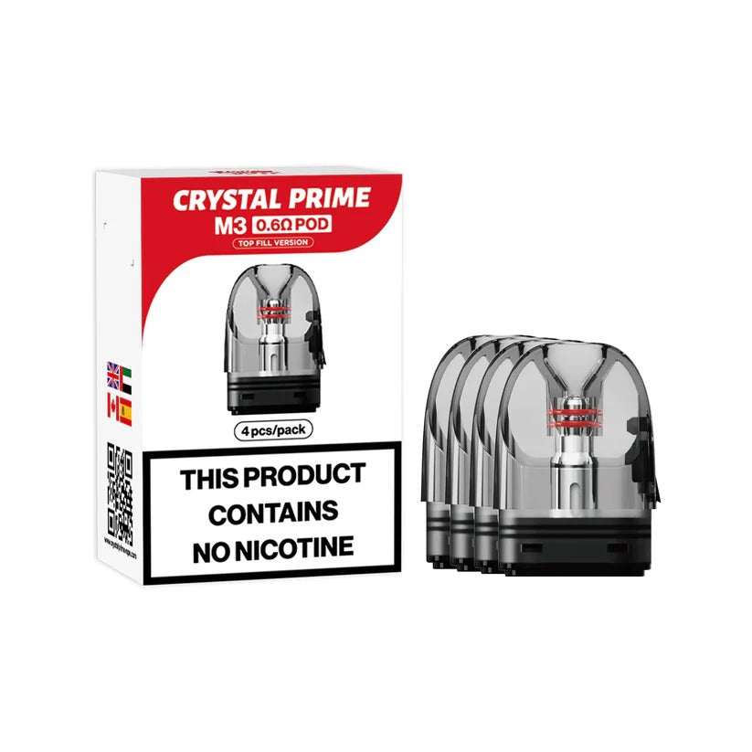 Crystal Prime M3 Pods (0.6-ohm)