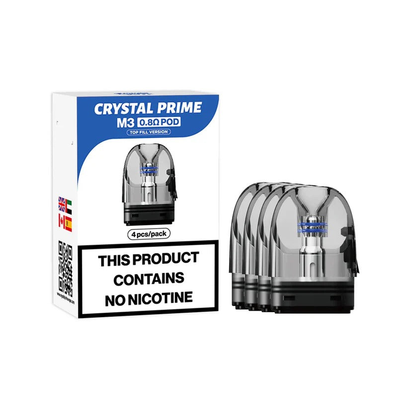 Crystal Prime M3 Pods (0.8-OHM)