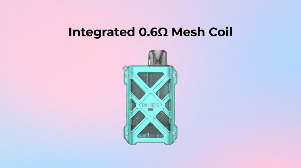 Integrated 0.6Ω Mesh Coil
