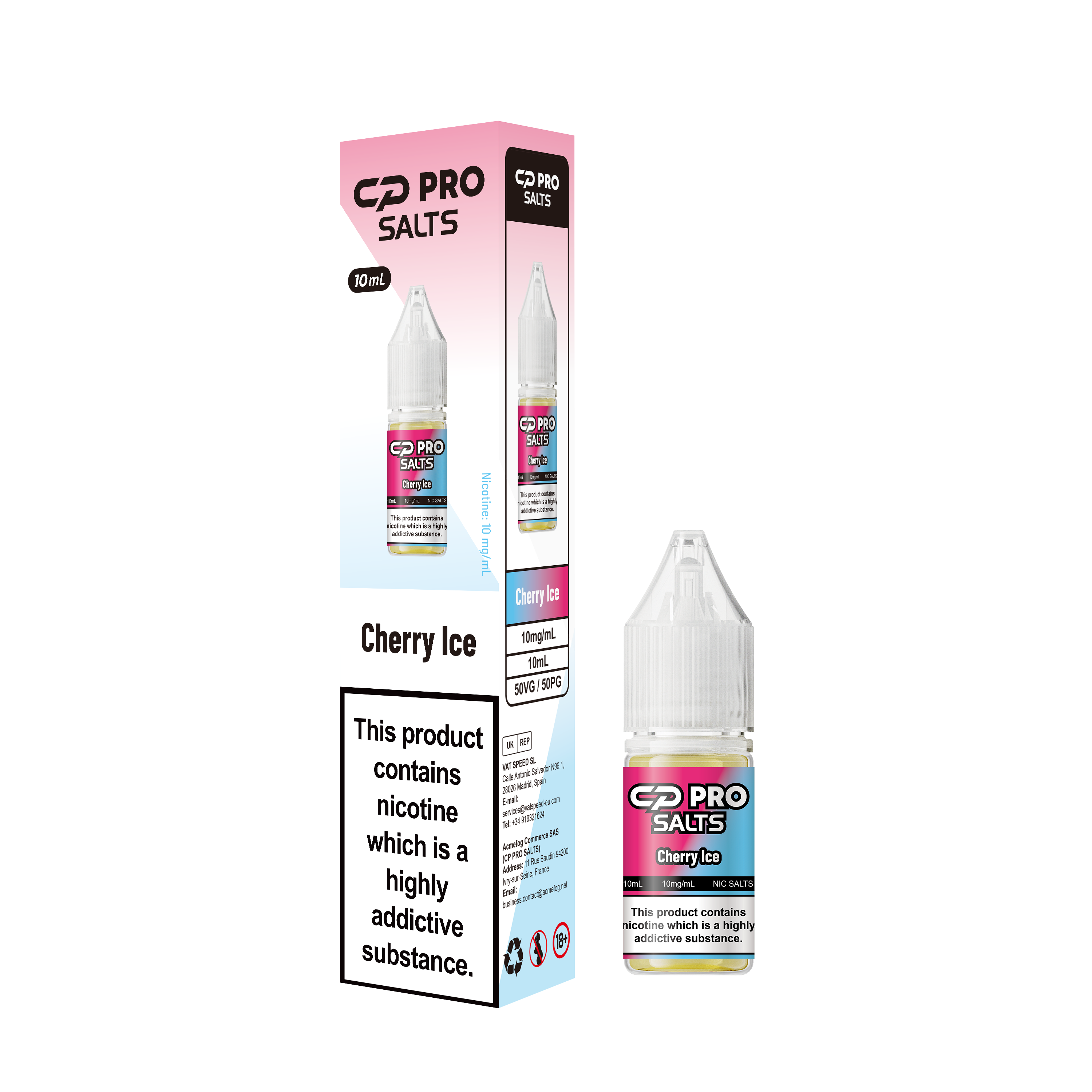 CP Pro Nic Salt E-Liquid - 10mg & 20mg
