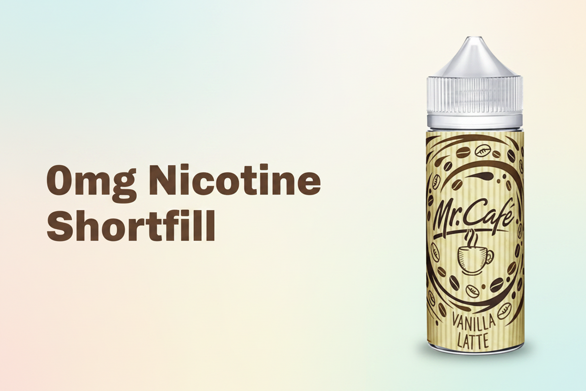 0mg Nicotine Shortfill