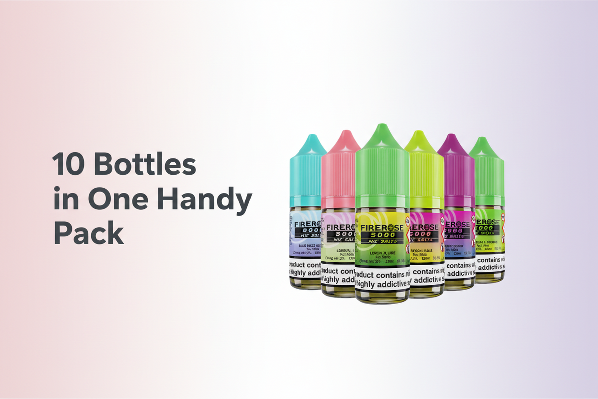 10 Bottles in One Handy Pack
