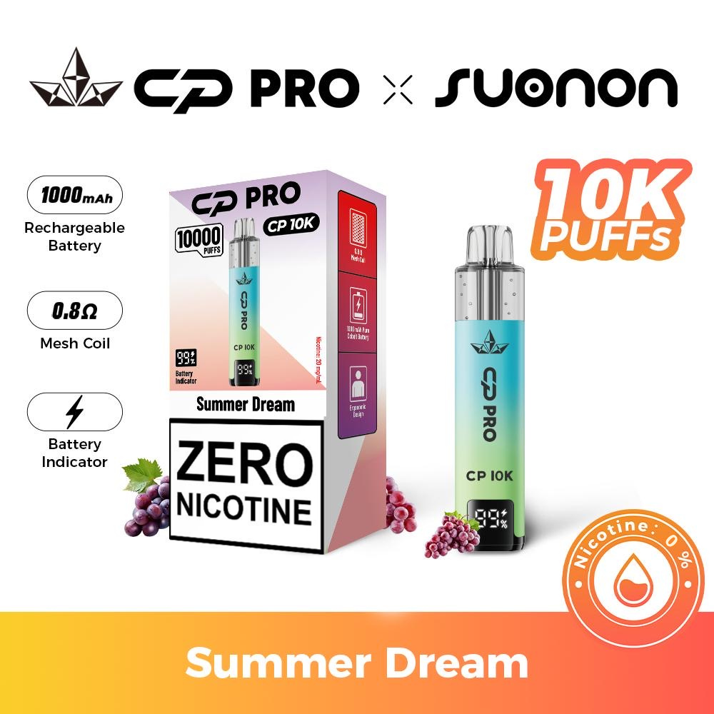 CP Pro CP10K Zero Nicotine (0mg) Prefilled Kit | £7.99 or 3 for £21