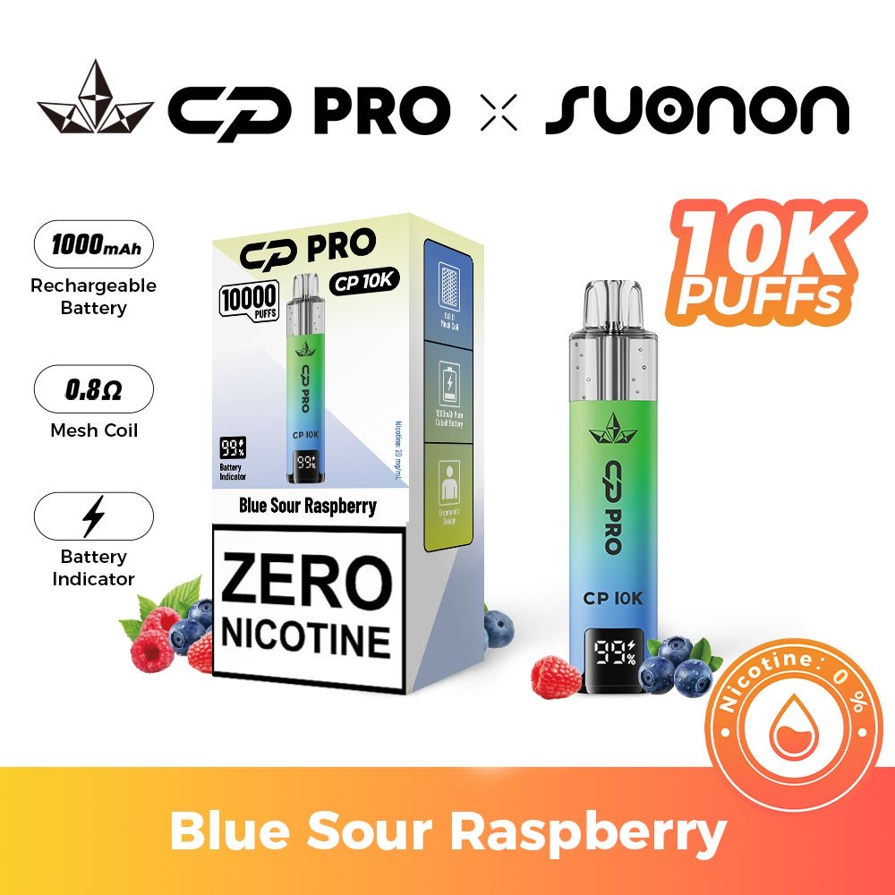 CP Pro CP10K Zero Nicotine (0mg) Prefilled Kit | £7.99 or 3 for £21