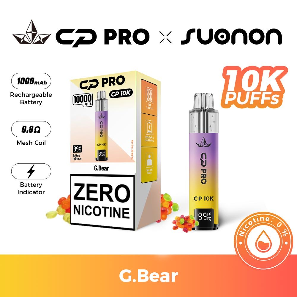 CP Pro CP10K Zero Nicotine (0mg) Prefilled Kit | £7.99 or 3 for £21