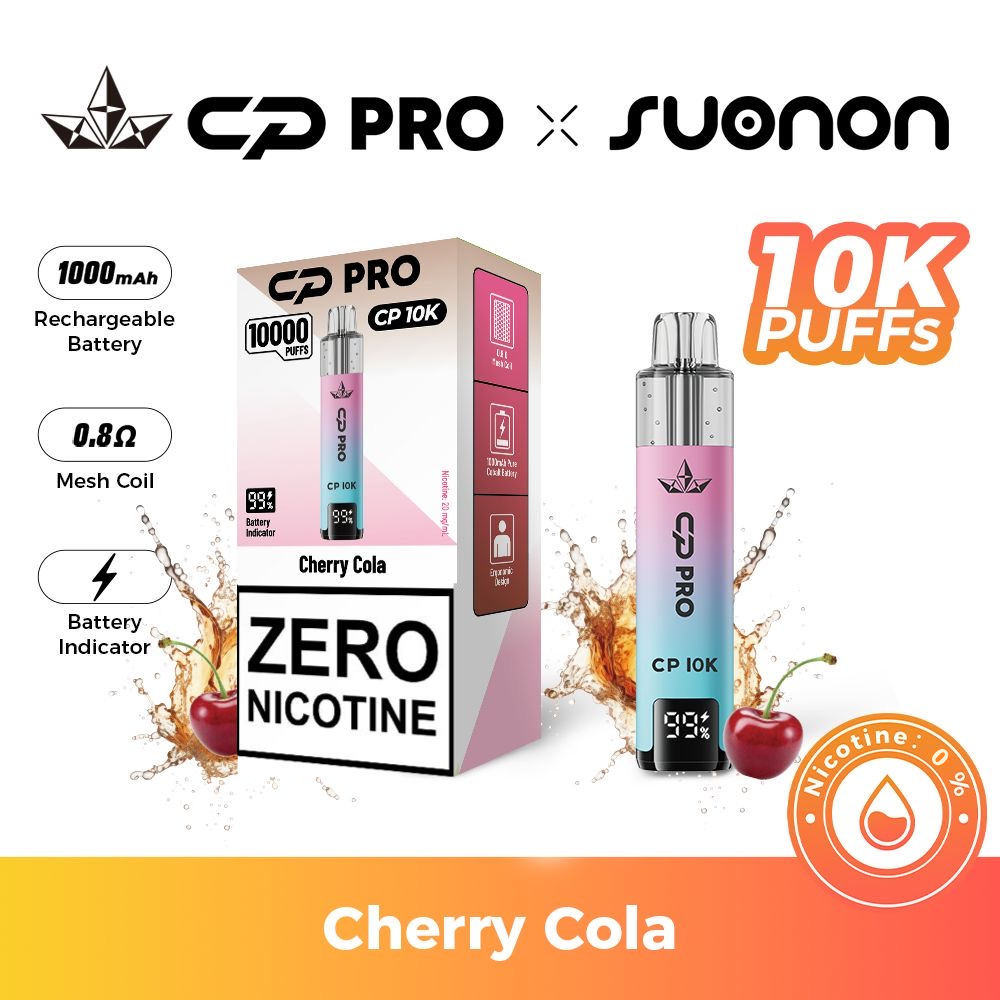CP Pro CP10K Zero Nicotine (0mg) Prefilled Kit | £7.99 or 3 for £21