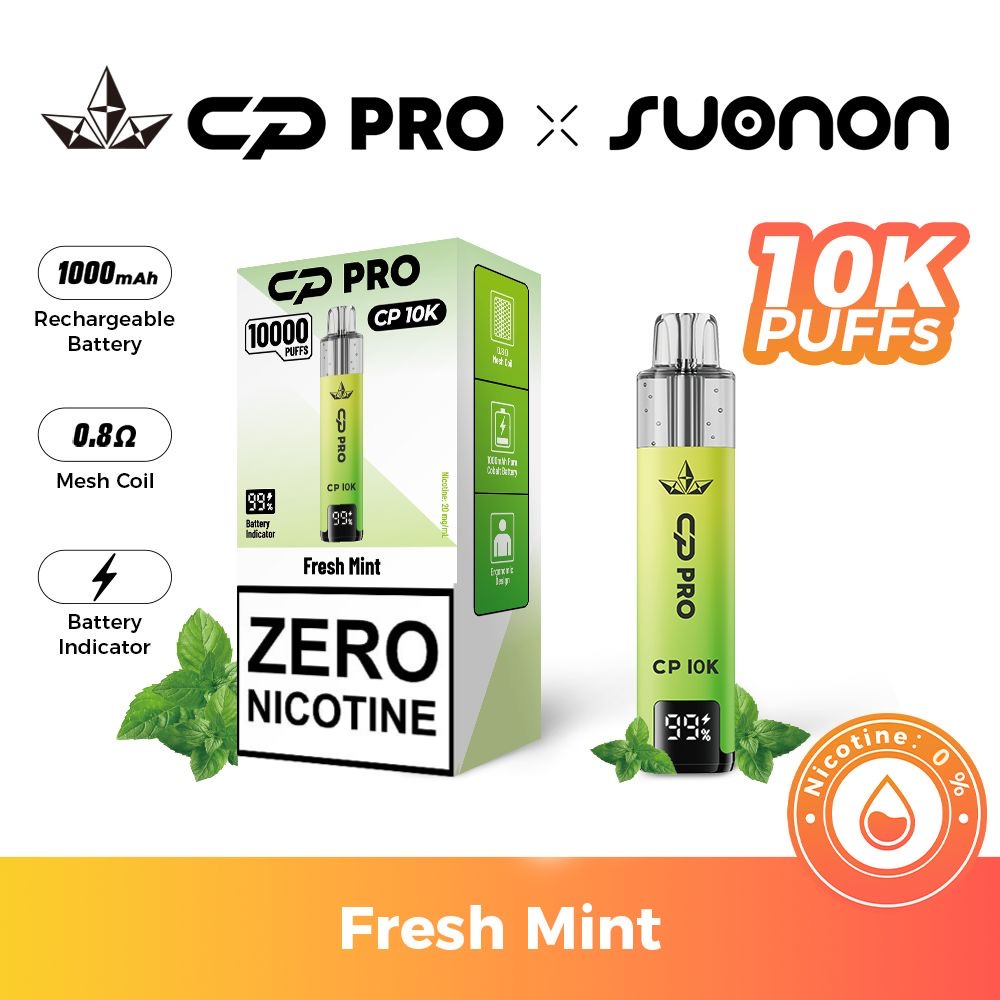 CP Pro CP10K Zero Nicotine (0mg) Prefilled Kit | £7.99 or 3 for £21