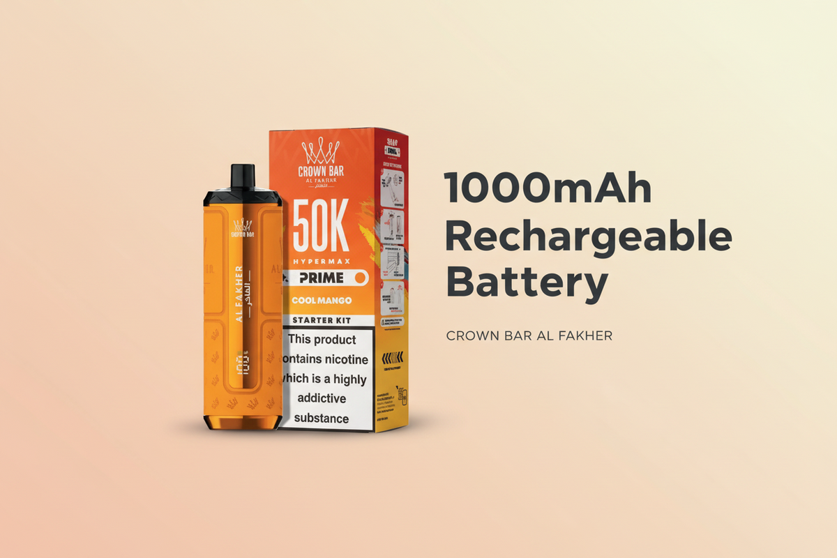 1000mAh Rechargeable Battery