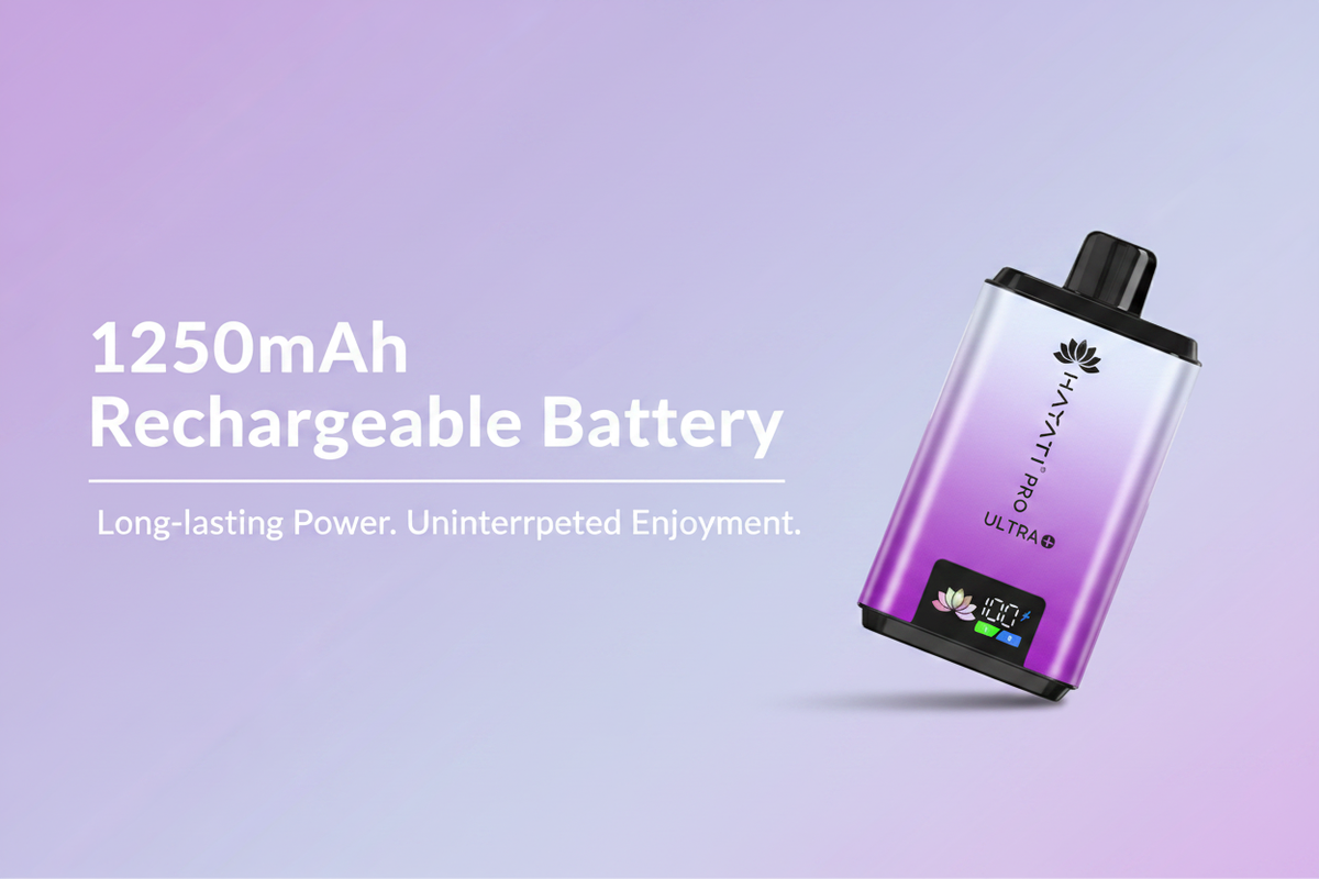 1250mAh Rechargeable Battery