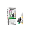 E-Legend vape pod and refill packaging with nicotine warning on a white background