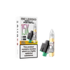 E-Legend vape pod and refill packaging with nicotine warning on a white background