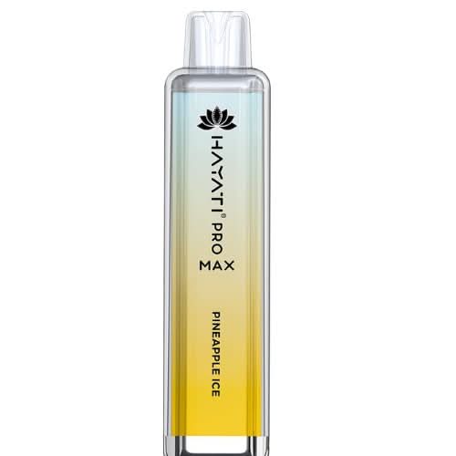 1XThe Crystal Pro 600 + 1XHayati The Crystal Pro Max 4000 (Bundle Deal) - Pineapple Ice