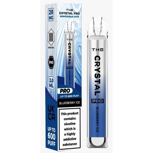1XThe Crystal Pro 600 + 1XHayati The Crystal Pro Max 4000 (Bundle Deal) - .Blueberry Ice