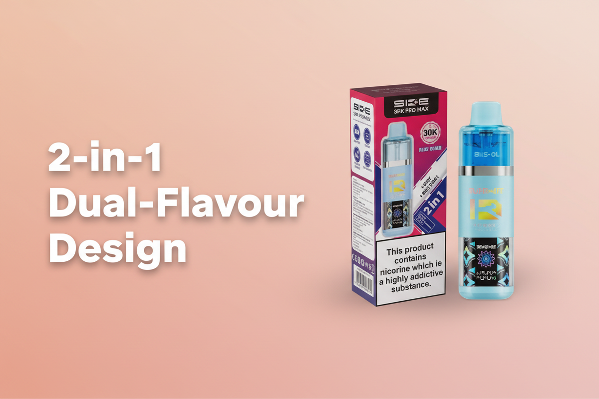 2-in-1 Dual-Flavour Design