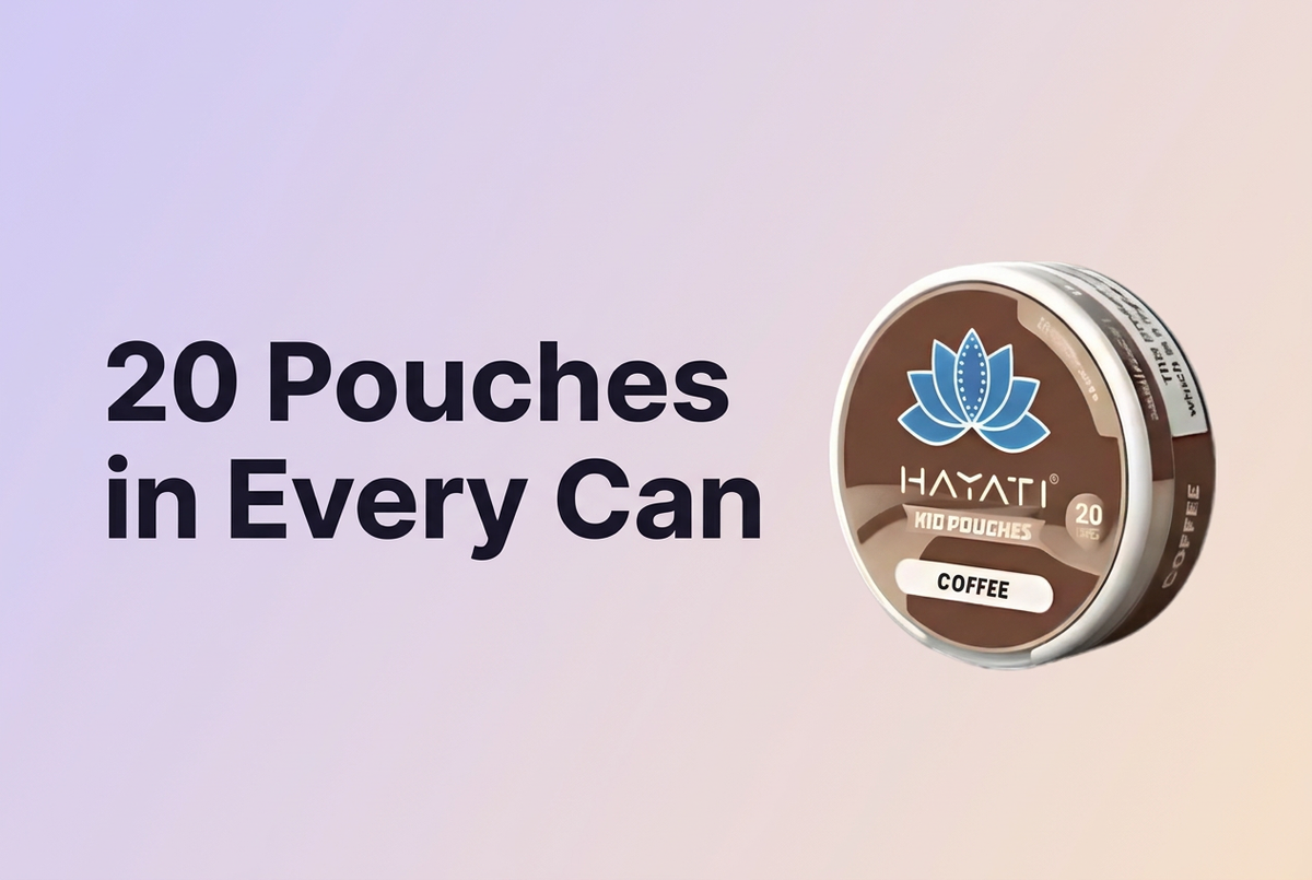 20 Pouches in Every Can
