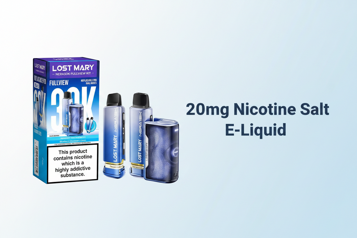 20mg Nicotine Salt E-Liquid