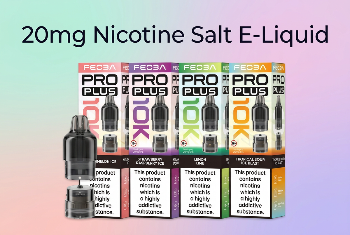 20mg Nicotine Salt E-Liquid