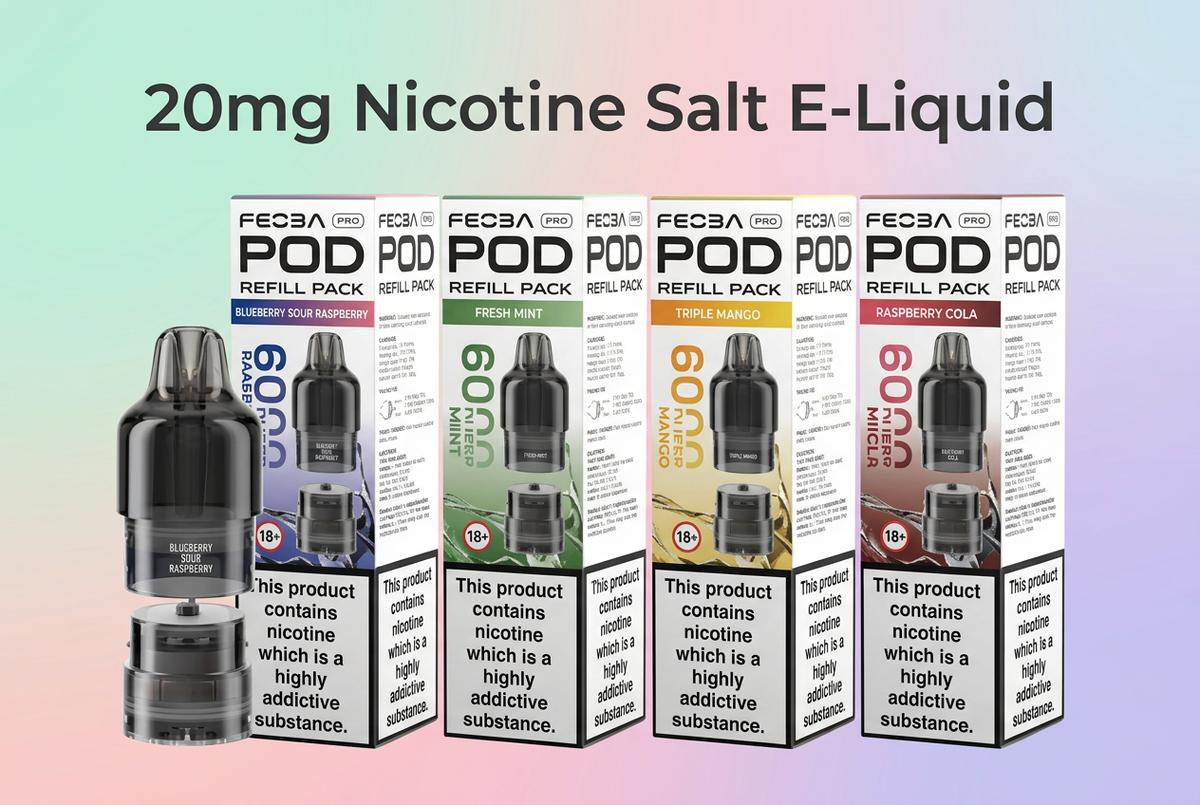20mg Nicotine Salt E-Liquid