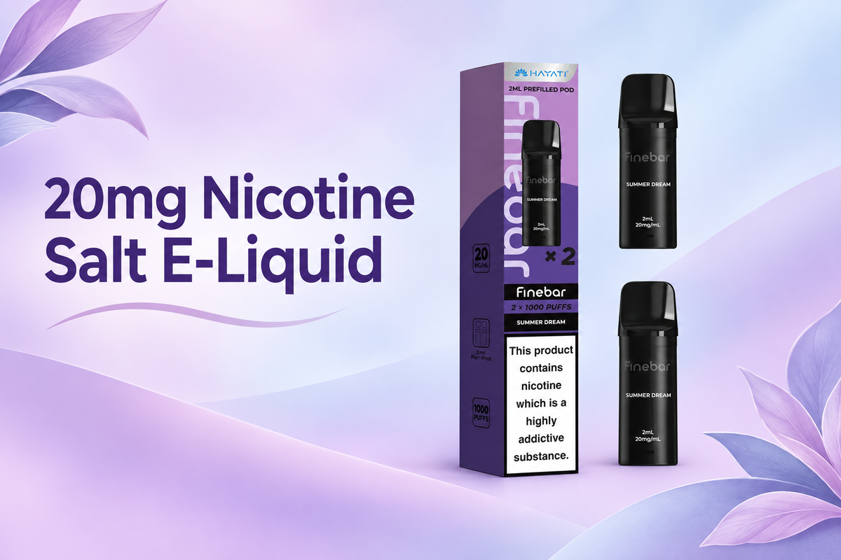 20mg Nicotine Salt E-Liquid