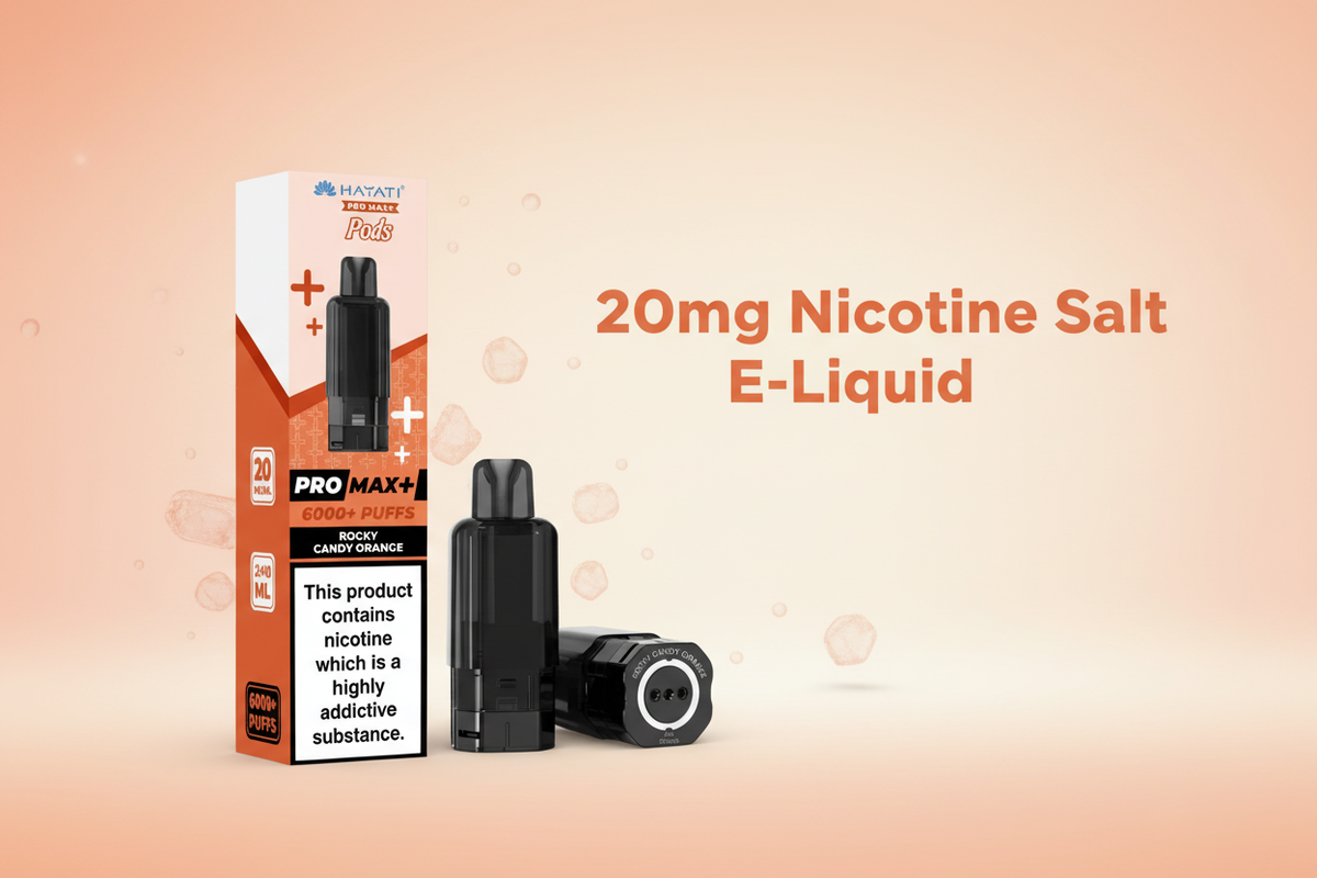 20mg Nicotine Salt E-Liquid