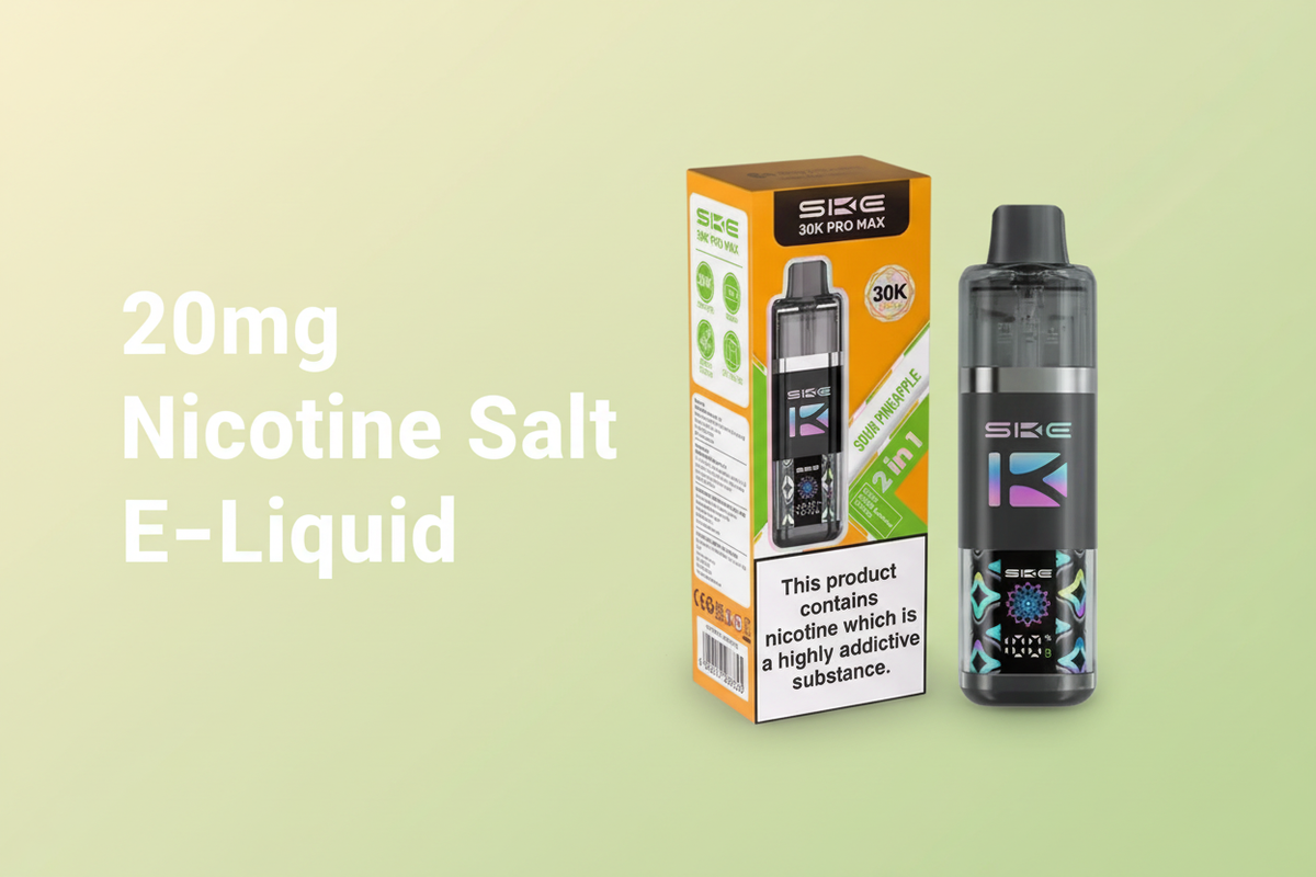 20mg Nicotine Salt E-Liquid