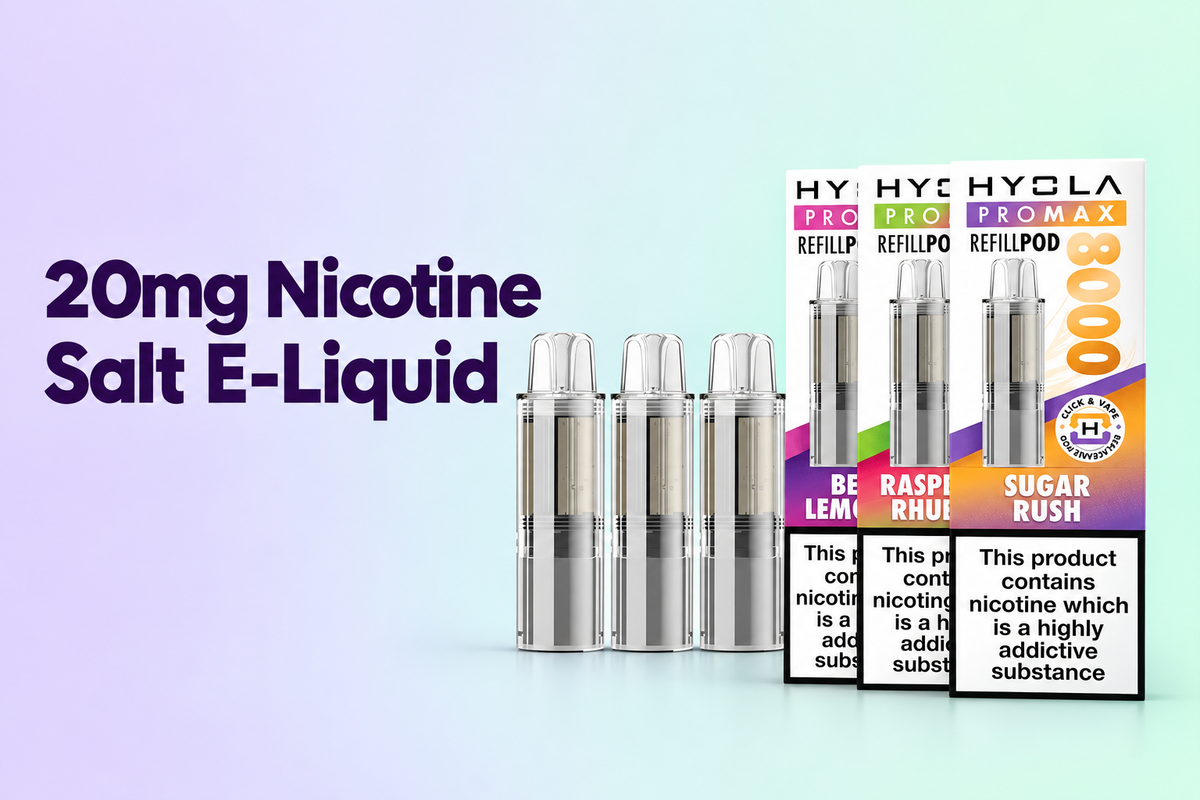 20mg Nicotine Salt E-Liquid