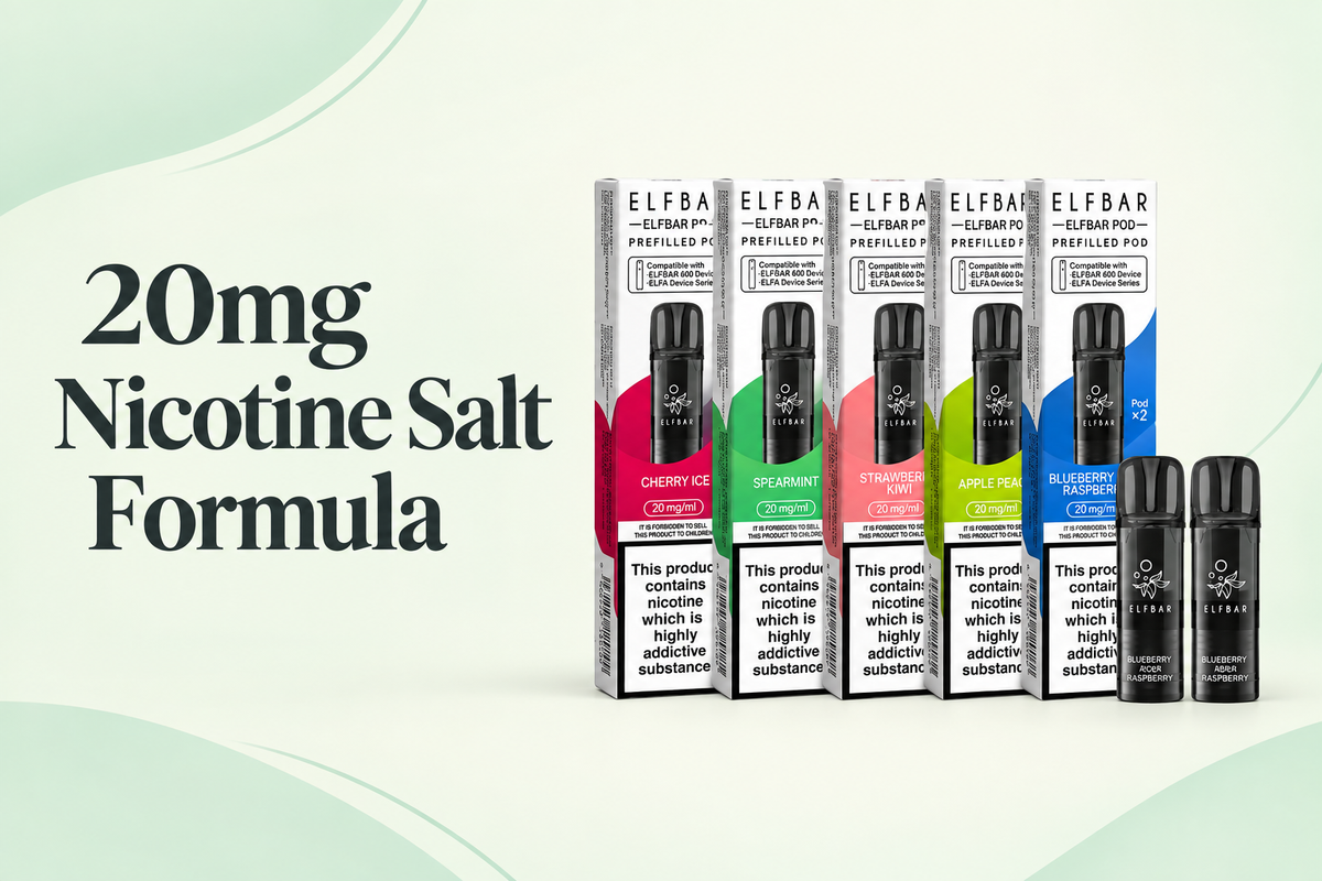 20mg Nicotine Salt Formula