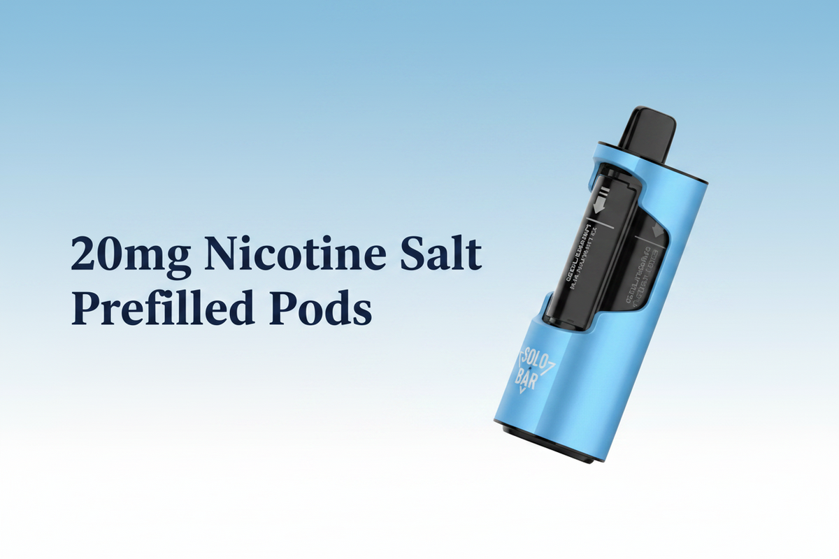 20mg Nicotine Salt Prefilled Pods