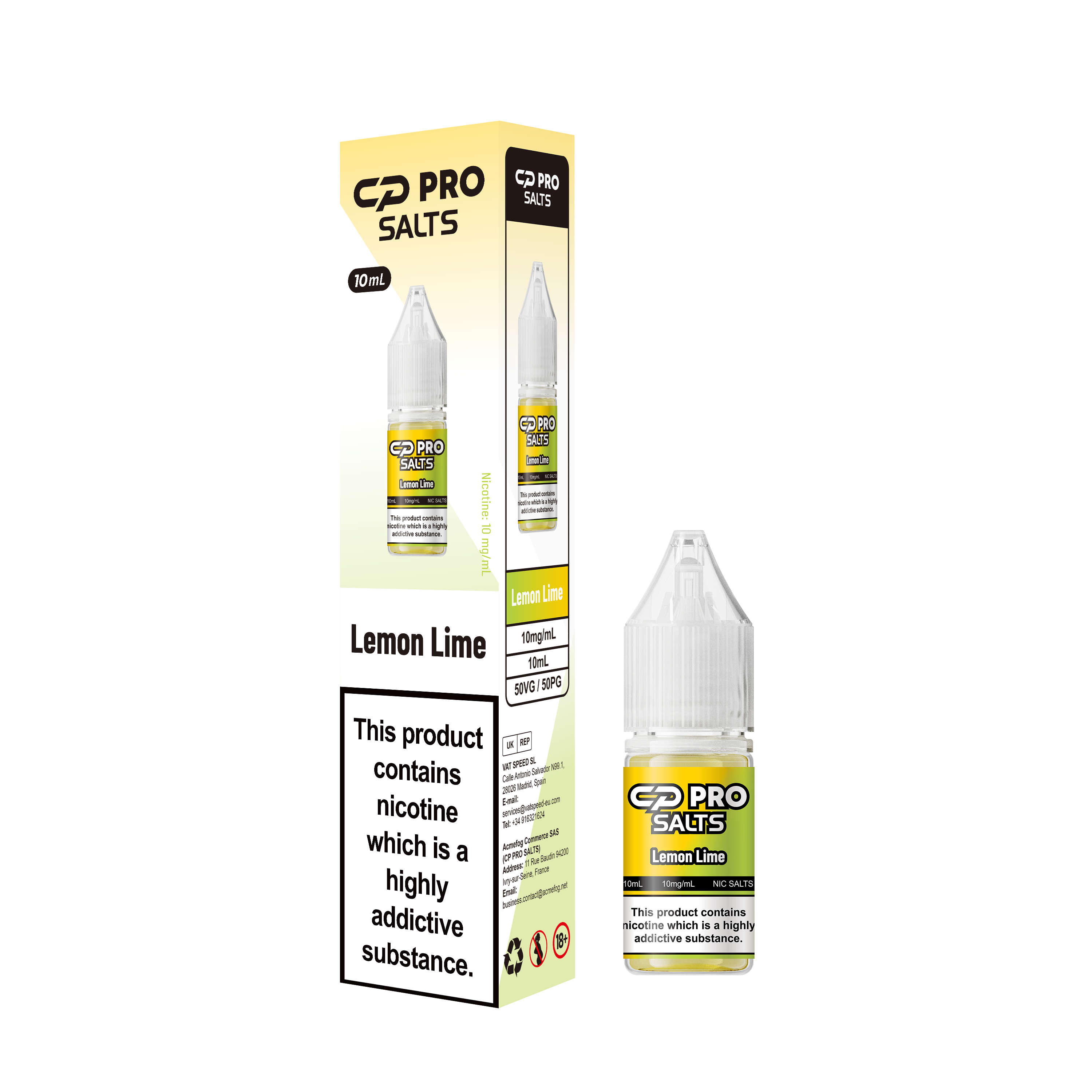 CP Pro Nic Salt E-Liquid - 10mg & 20mg