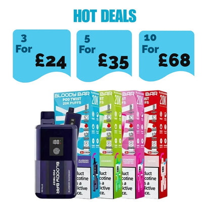 Bloody Bar Pod Twist 20K Prefilled Pod Kit