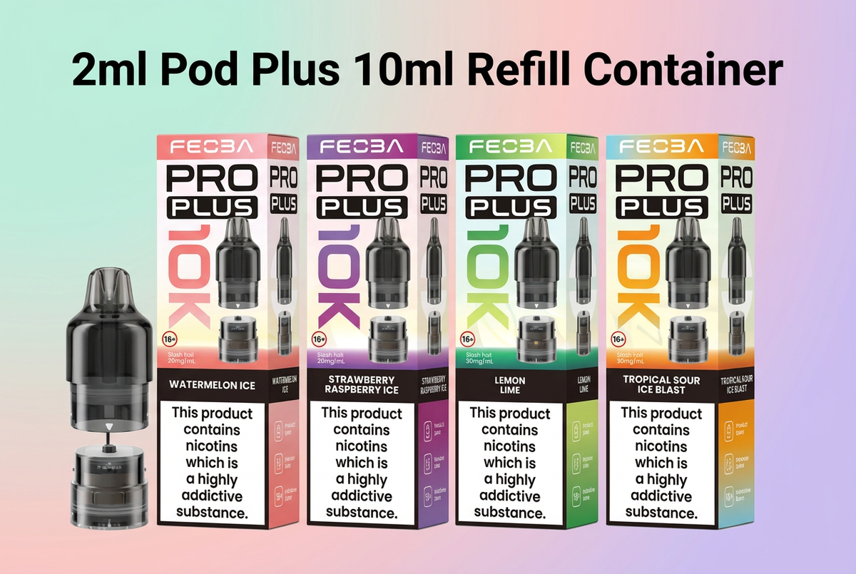 2ml Pod Plus 10ml Refill Container