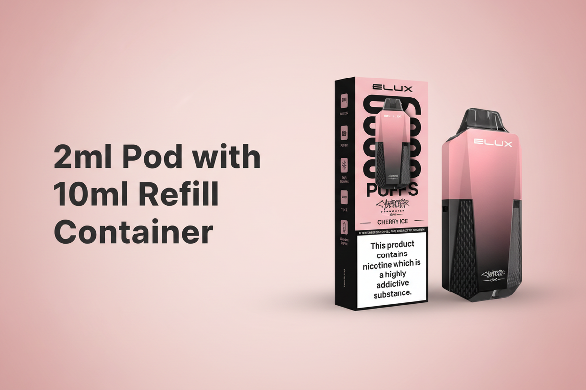 2ml Pod with 10ml Refill Container