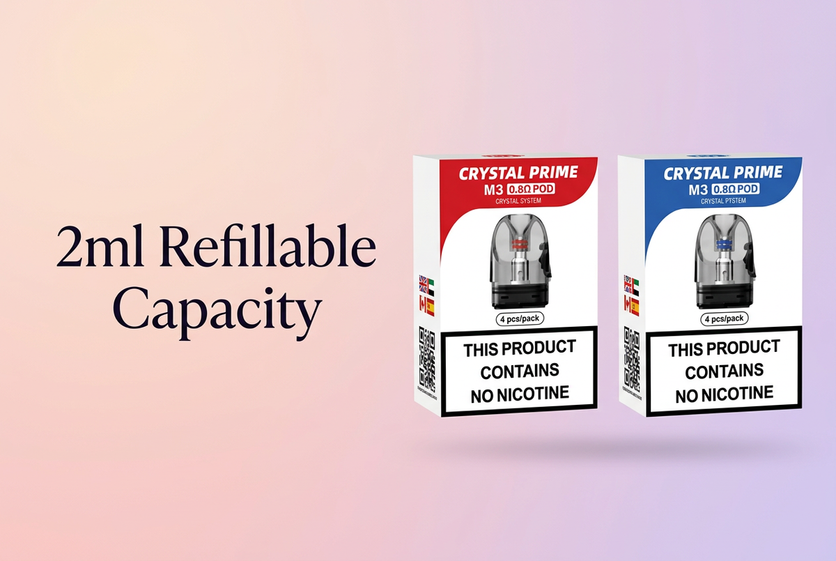 2ml Refillable Capacity