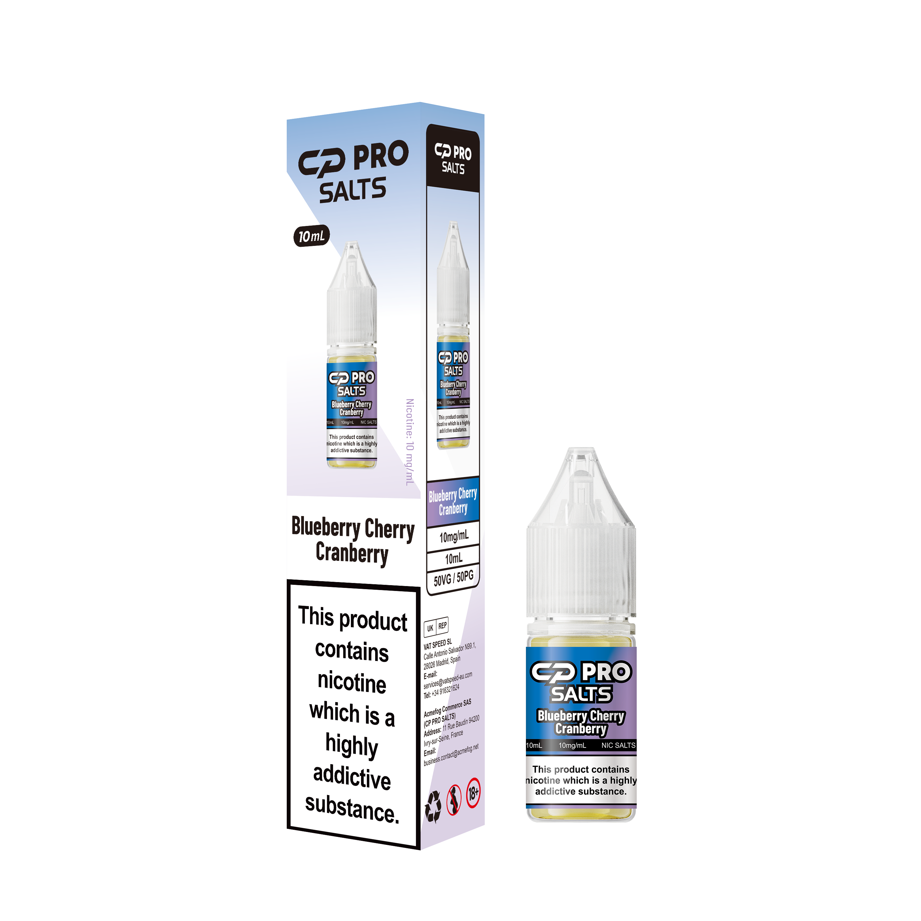 CP Pro Nic Salt E-Liquid - 10mg & 20mg