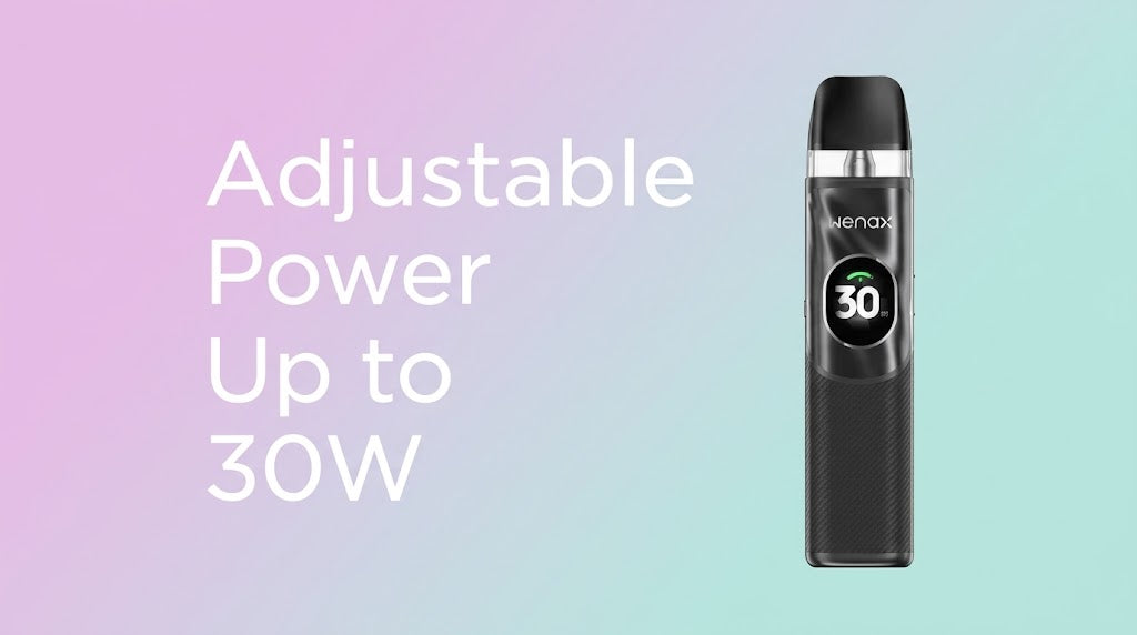 Adjustable Power Up to 30W