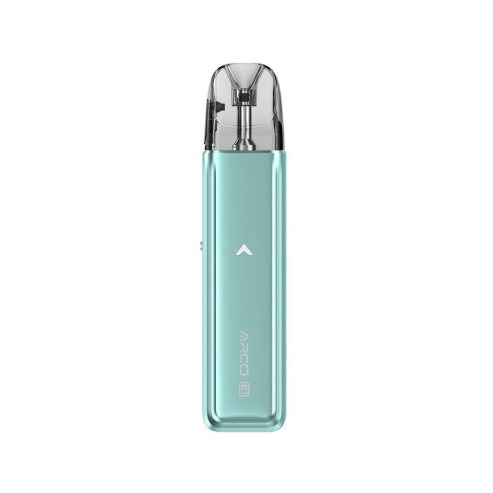 Smok Arco E1 Vape Pod Kit in Mineral Green elegant metallic shade.